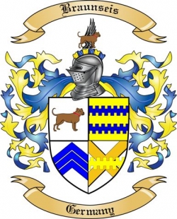 Braunseis Family Crest from Germany
