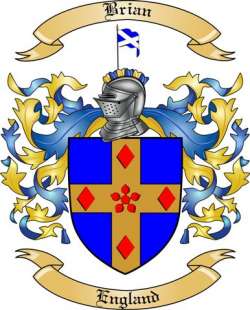 Brian Family Crest from England
