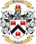 Bridgman Family Crest from England