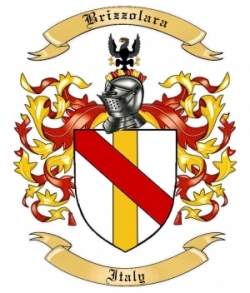 Brizzolara Family Crest from Italy