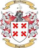 Brockman Family Crest from England