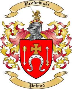 Brodowski Family Crest from Poland