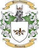 Broeckmann Family Crest from Germany