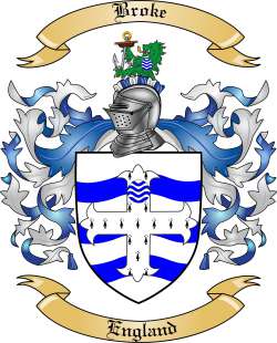 Broke Family Crest from England2