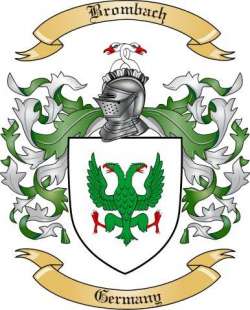 Brombach Family Crest from Germany