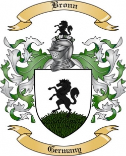 Bronn Family Crest from Germany2