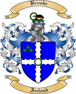 Brooke Family Crest from Ireland