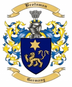 Brotzman Family Crest from Germany
