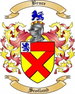 Bruce Family Crest from Scotland