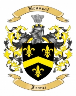 Brussai Family Crest from France