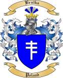 Brutka Family Crest from Poland