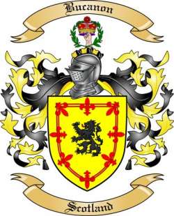 Bucanon Family Crest from Scotland