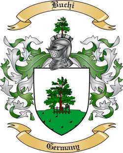 Buchi Family Crest from Germany