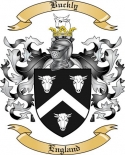 Buckly Family Crest from England