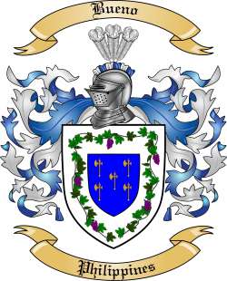 Bueno Family Crest from Philippines