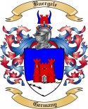 Buergele Family Crest from Germany