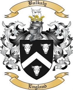 Bulkaly Family Crest from England