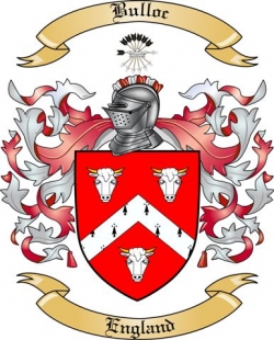 Bulloc Family Crest from England
