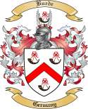 Burde Family Crest from Germany