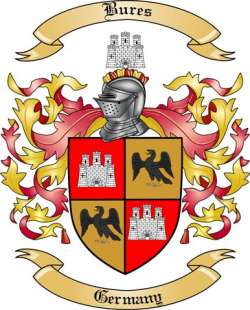 Bures Family Crest from Germany