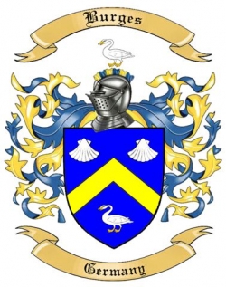 Burges Family Crest from Germany