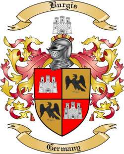 Burgis Family Crest from Germany2