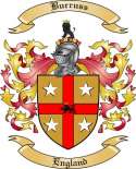 Burruss Family Crest from England