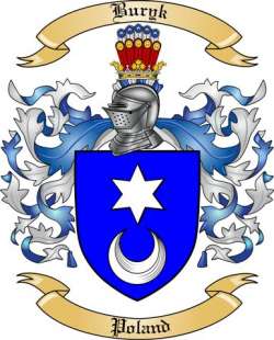 Buryk Family Crest from Poland