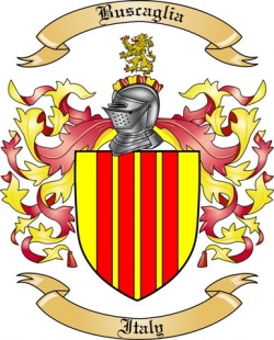 Buscaglia Family Crest from Italy