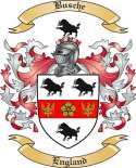 Busche Family Crest from England