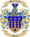 Bustamante Family Crest from Spain