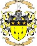 Buzby Family Crest from England