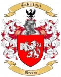 Cabilloni Family Crest from Greece