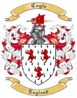 Cagle Family Crest from England