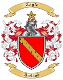 Cagle Family Crest from Ireland