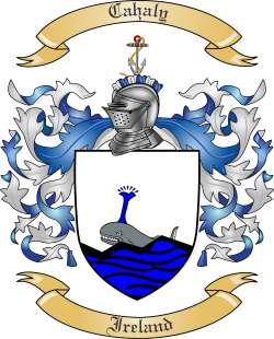 Cahaly Family Crest from Ireland
