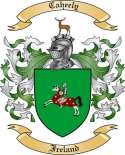 Caheely Family Crest from Ireland
