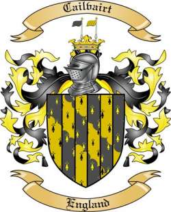 Cailvairt Family Crest from England2