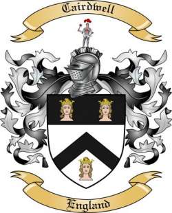 Cairdwell Family Crest from England