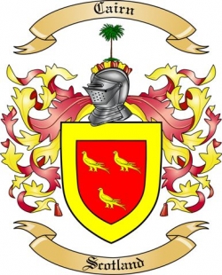 Cairn Family Crest from Scotland