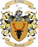Caldow Family Crest from Scotland