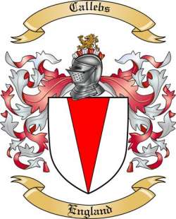 Callebs Family Crest from England