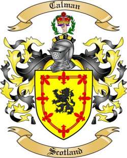 Calman Family Crest from Scotland