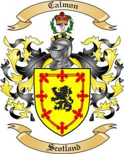 Calmon Family Crest from Scotland