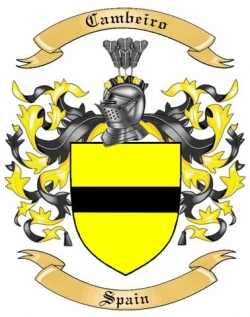 Cambeiro Family Crest from Spain