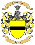 Camberos Family Crest from Spain