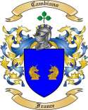 Cambiano Family Crest from France
