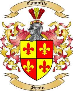 Campillo Family Crest from Spain