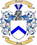 Canal Family Crest from Italy2