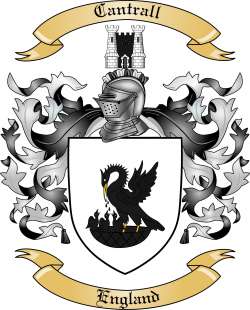 Cantrall Family Crest from England